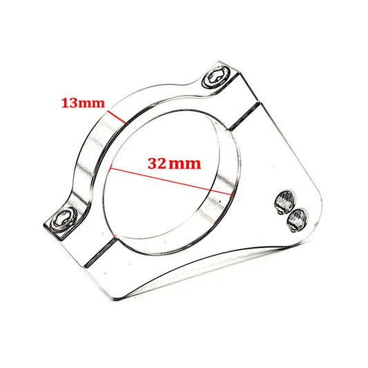 32mm Universal Motorcycle Steering Damper Fork Frame Clamp Bracket CNC Alu