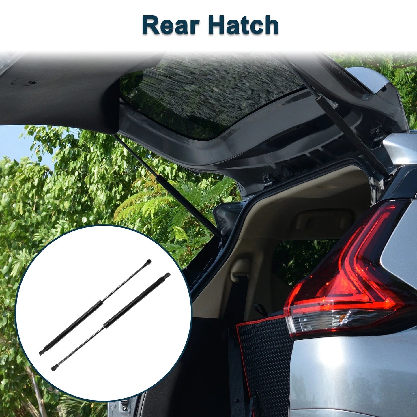 Rear Hatch Lift Supports Struts for Toyota Prius (2010–2015) No. 689600W194/689500W204