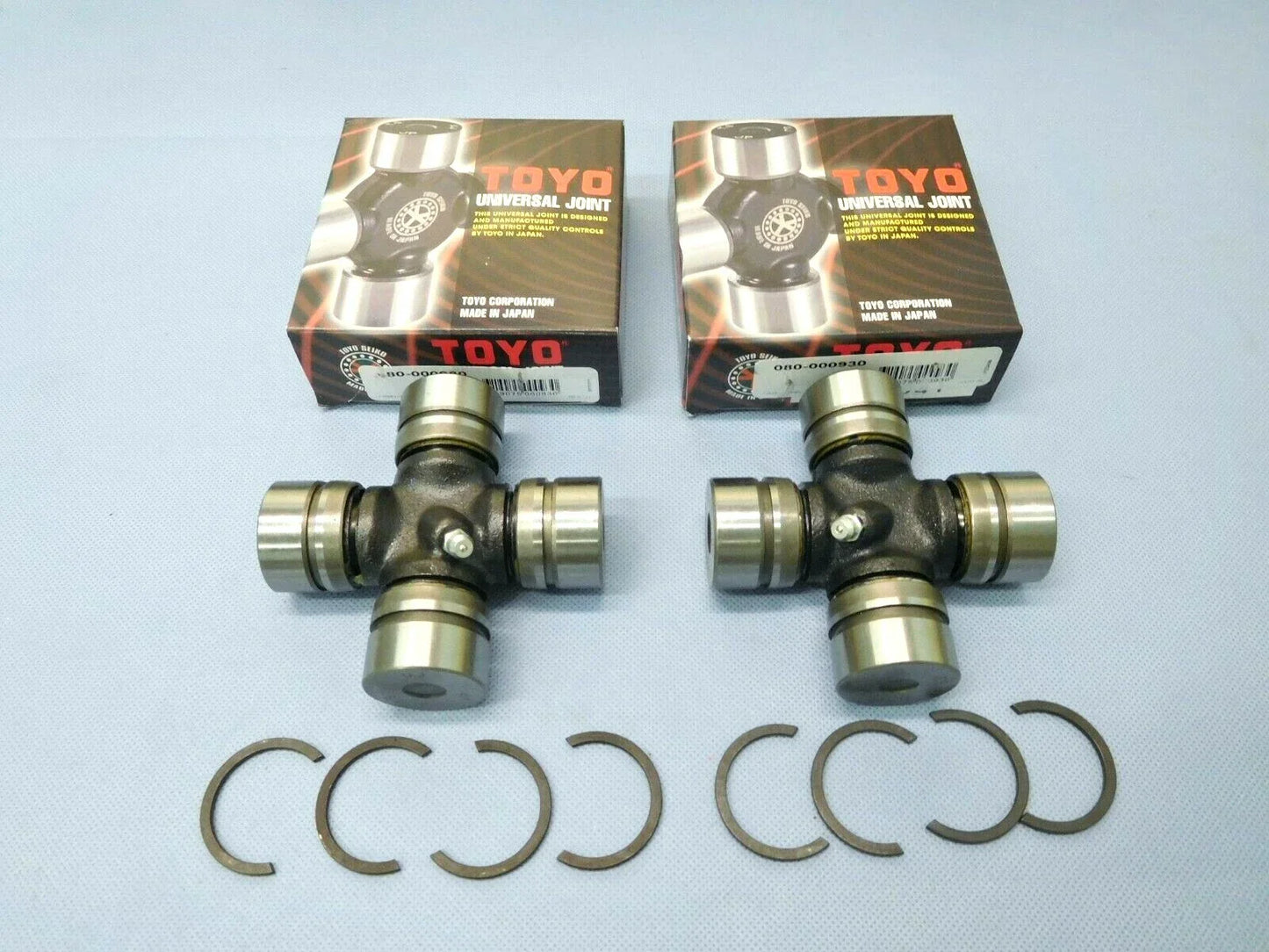 Quality Japanese 2 x Rear Uni Joints for Land Cruiser FZJ80, HDJ80, HZJ80