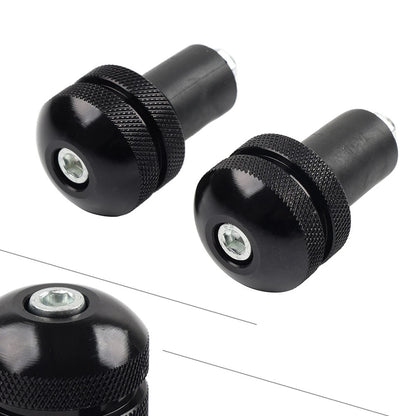 7/8" Motorcycle Handlebar Grips Bar End Cap Plug Slider