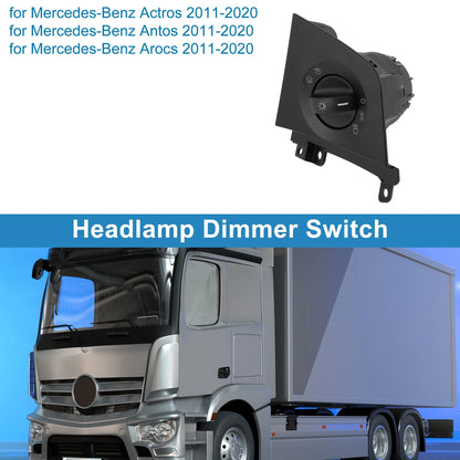 Headlight Switch for Mercedes-Benz Actros (2011–2020) No.A9605454604