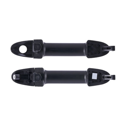Set of 4 Outer Door Handles for Hyundai Santa Fe (2005–2012) Black