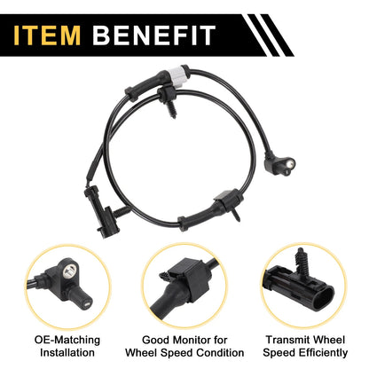 ABS Wheel Speed Sensor No. 15037208 for Chevrolet Silverado 2500 (2001–2004)