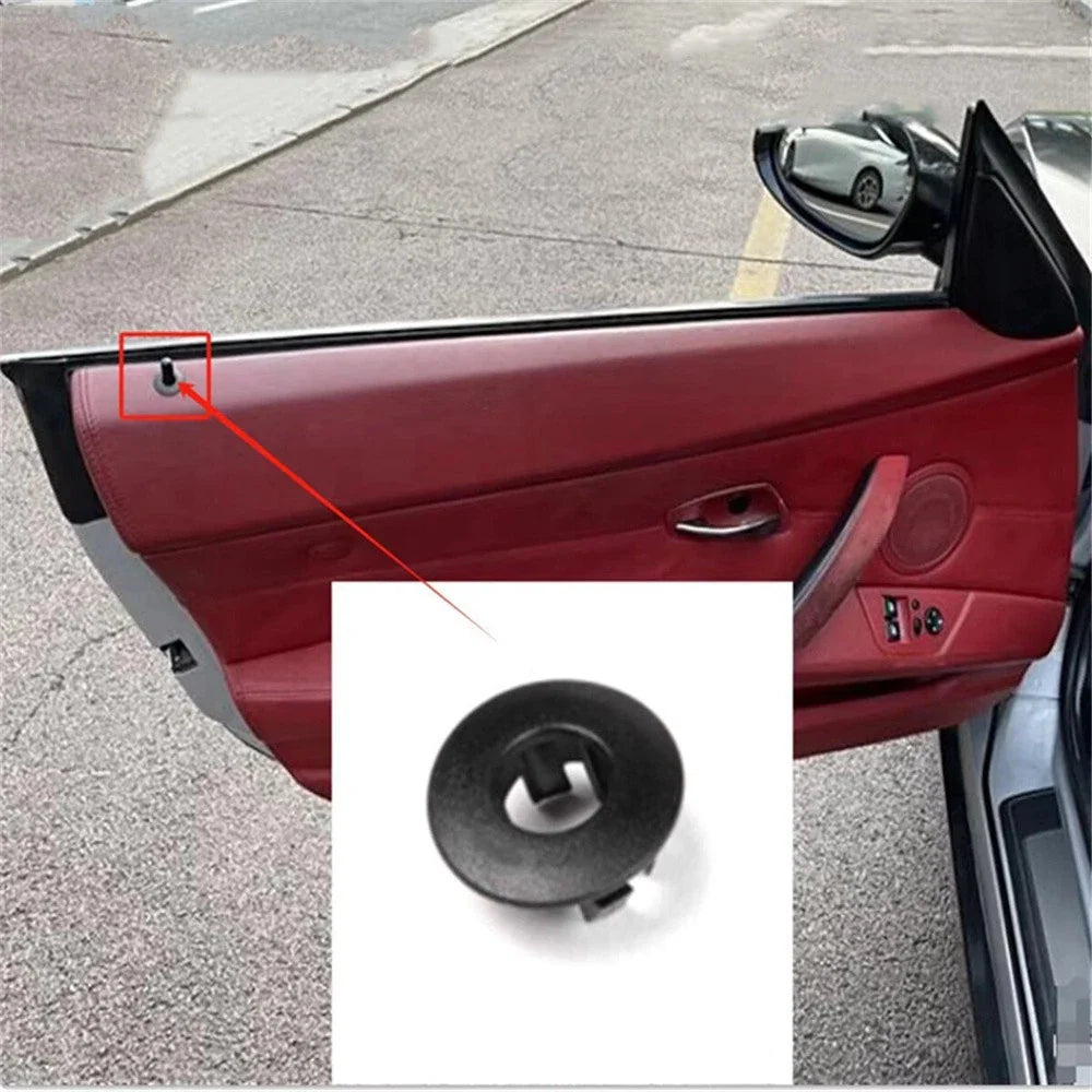 Bezel Cover Surround Lock Knob for 2003-2008 BMW Z4 E85 E86 (2003-2008)