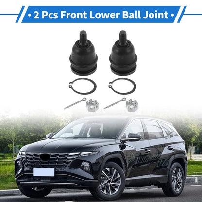 2X Front Lower Ball Joints for Hyundai Elantra (1995–2006) No. 5453031600/K500031