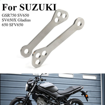 Set of Suspension Lowering Links for Suzuki GSR750 SV650 SV650X (2011–2020)
