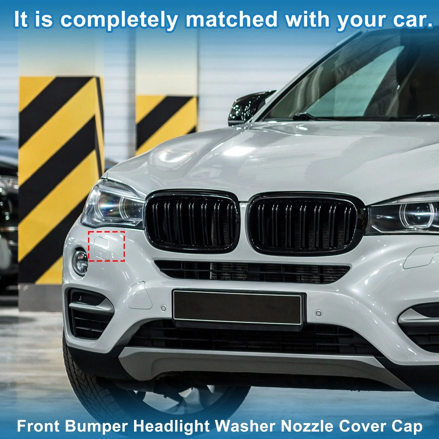 Front Right Washer Nozzle Cover Cap for BMW X6 (2015-2019)