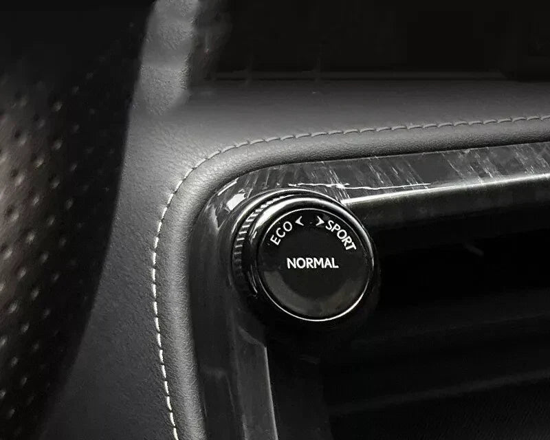 Black Wood Grain Console Gear Shift Frame for Lexus NX (2022–2025)