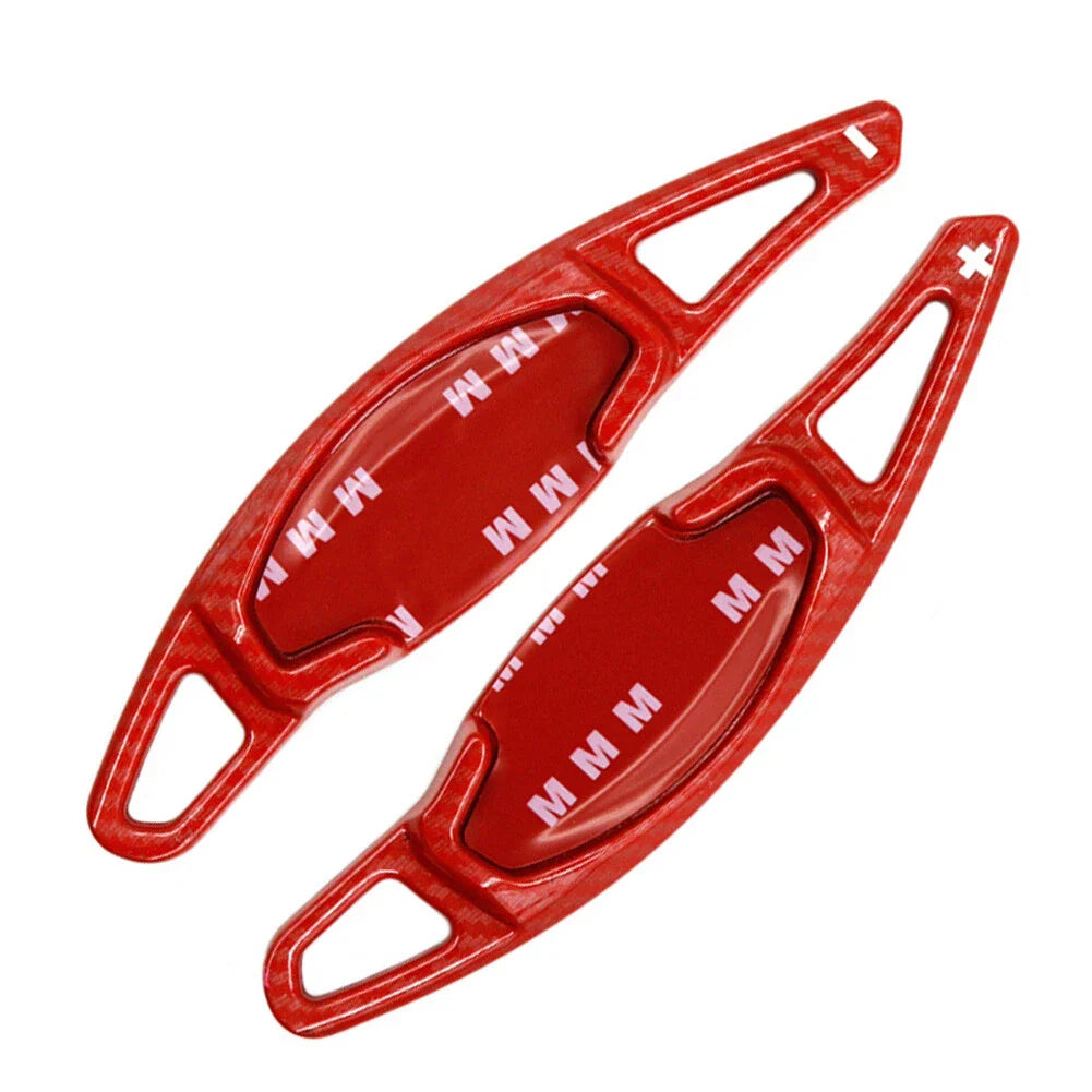 Red ABS Steering Wheel Paddle Shifter Extensions for Honda Civic (2022-)