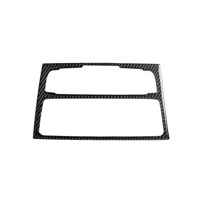 Black Carbon Fiber Interior Door Lock Button Cover Trim for Audi TT TTRS (2008–2014)