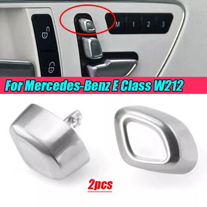1 Pair / Door Seat Adjust Button Switch Cover for Mercedes-Benz E-Class (2009–2016)