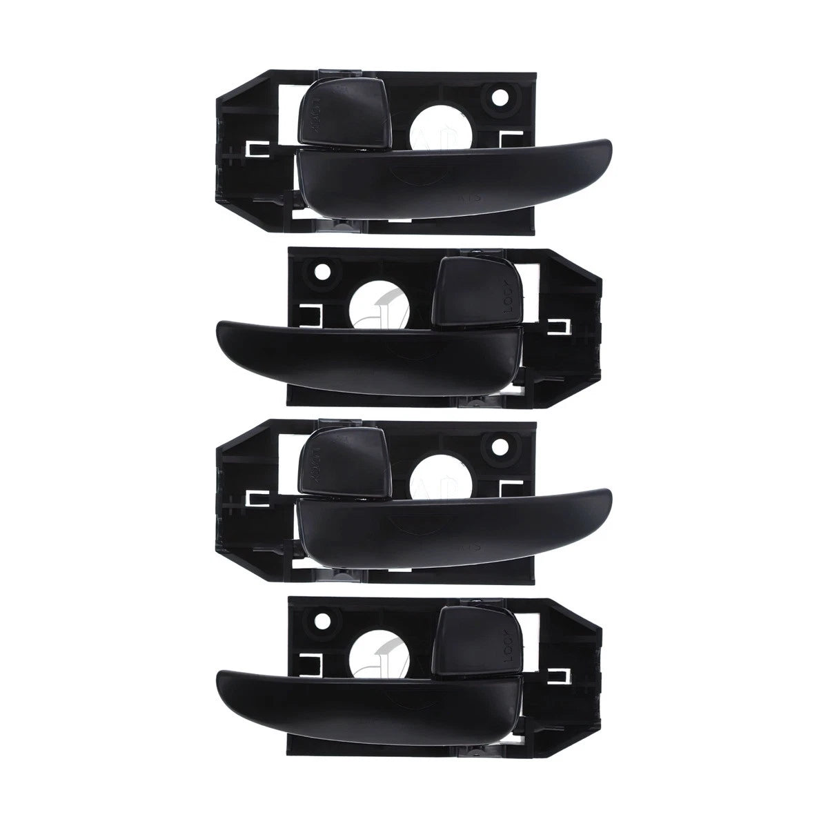 Set of 4 Door Handles for Hyundai Elantra (2001–2006) Black