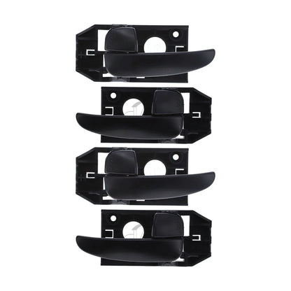 Set of 4 Door Handles for Hyundai Elantra (2001–2006) Black