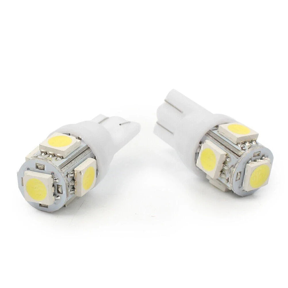 20 x T10 Wedge 5-SMD 5050 LED Interior Light Bulbs for Car
