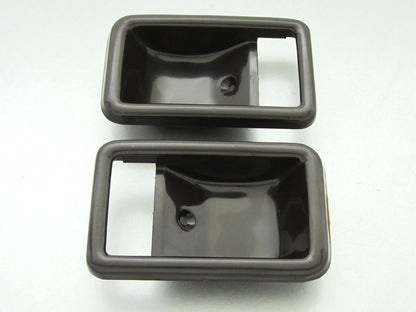 Interior Door Cup Bezels for Toyota Corolla E70 KE70 (1979-1982) - Brown Pair