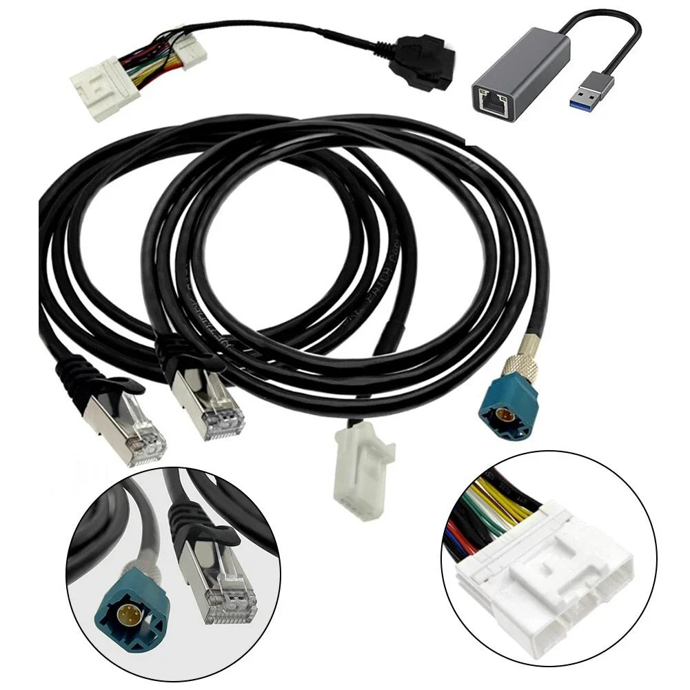 Diagnostic Programming Cable + Adapter Tools for Tesla Model 3/Y Model S/X