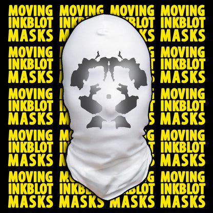 Rorschach Moving Inkblot Mask for Halloween Costume