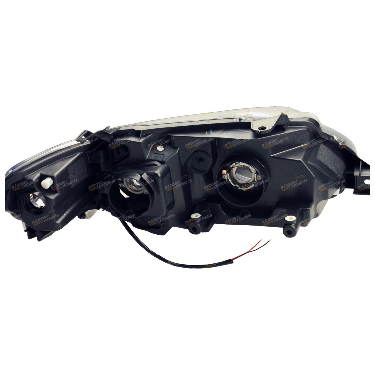 LH Black Angel Eyes Headlight for Ford FG Falcon XR6 XR8 (2008)