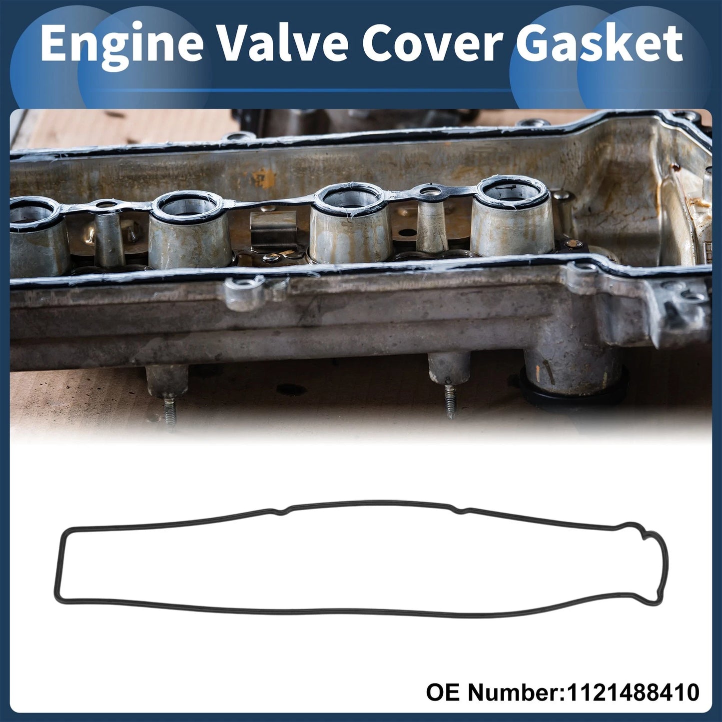 Engine Valve Cover Gasket for Toyota Crown (1999–2003) No. 1121488410
