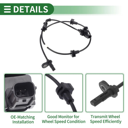 ABS Wheel Speed Sensor No. 57455TBAA03 for Honda Civic (2016–2020)