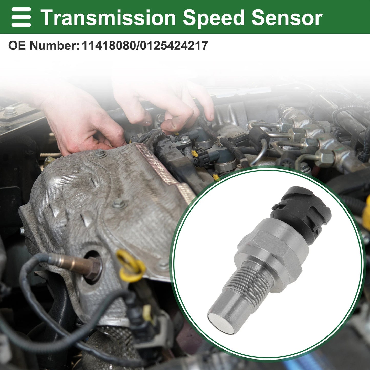 1 Pc Transmission Speed Sensor for Volvo A25D A25E A25F A30D A30E