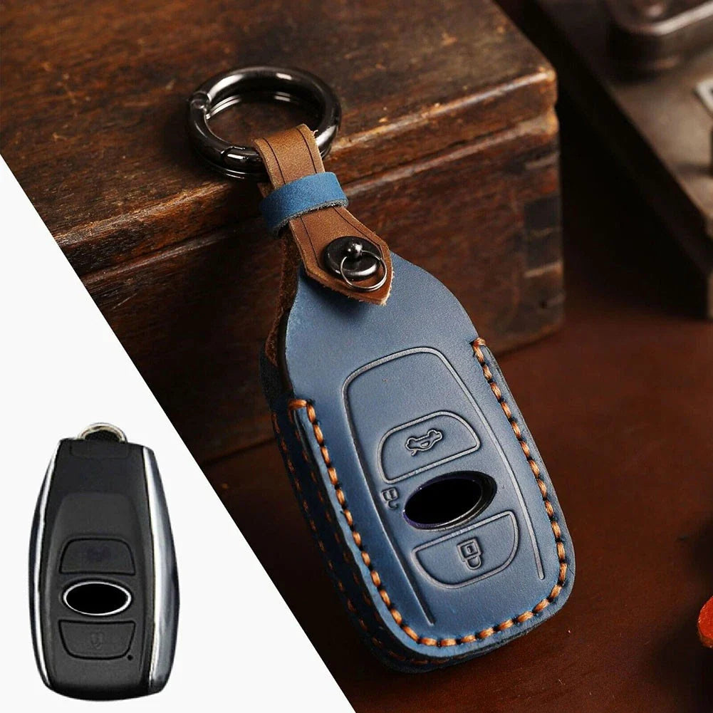 Anti-drop Car Key Cover Flip Key Case 3 Buttons for Cars