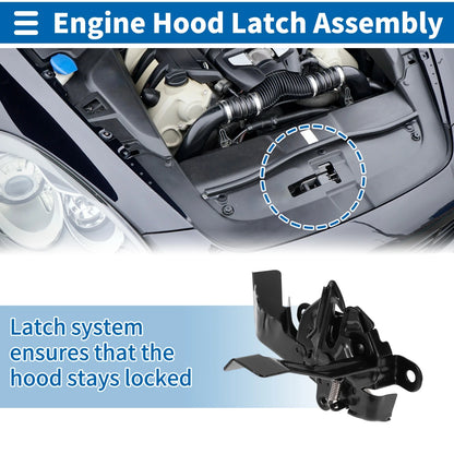 Hood Latch Assembly for Toyota Fortuner (2016–2022) No. 535100K380