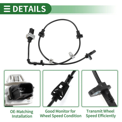 ABS Wheel Speed Sensor for Honda Insight Front Right (2000-2006)