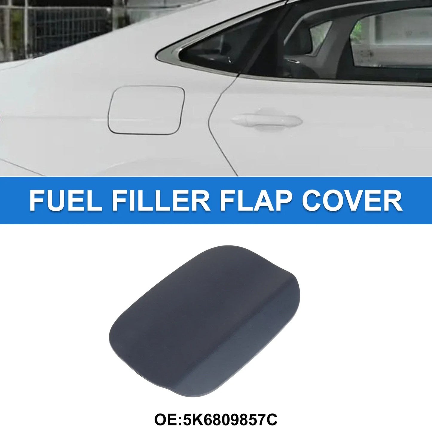 Fuel Tank Door Cap for Mercedes-Benz W117 Gas Tank Flap (2014-2018)