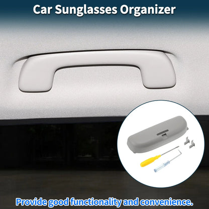 Sunglasses Case for BMW 1 Series F20 Eyeglasses Holder Storage Box Grey