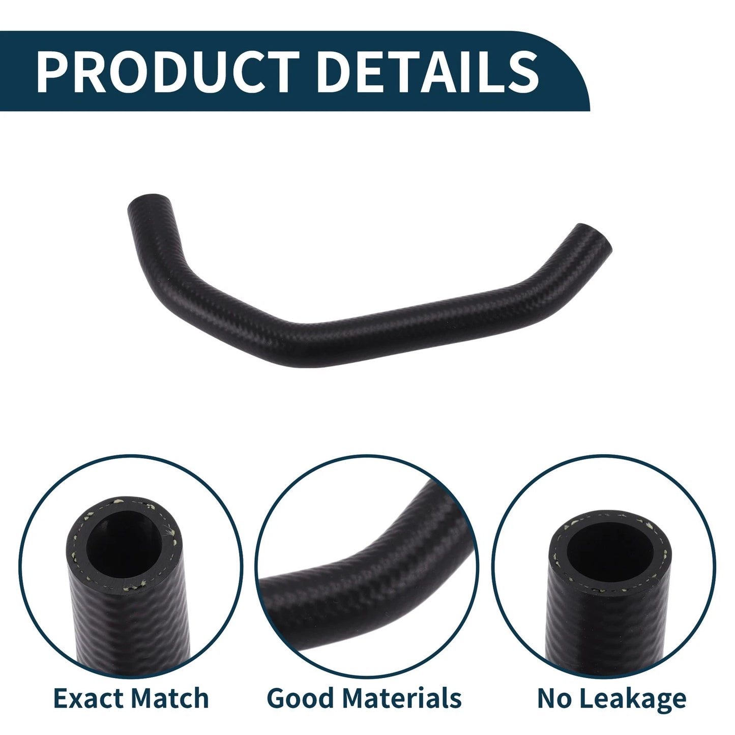 Radiator Hose for Porsche Cayenne (2006–2009) No. 94810645702 Rubber