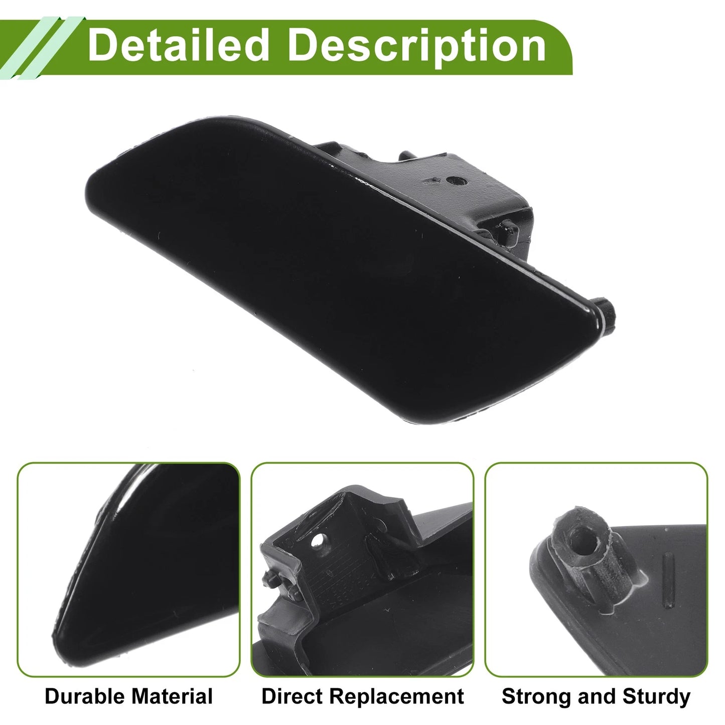 Left Washer Nozzle Cover Cap No. 97050573100 for Porsche Panamera (2014–2016)