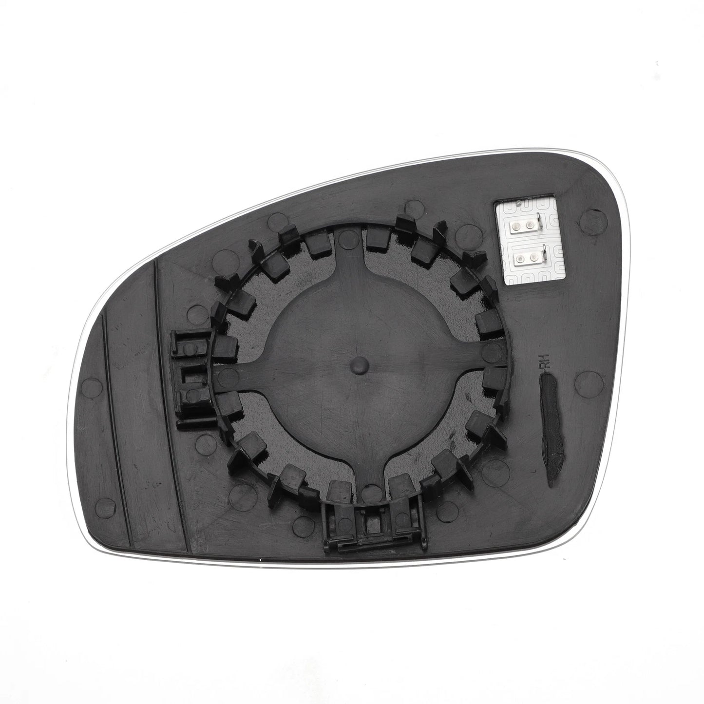Right Side Heated White Mirror Glass for Skoda Fabia ROOMSTER (2007–2014)