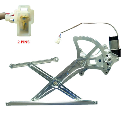 Front Right Window Regulator W/Motor 2 Pin for Toyota Hilux (2005–2015)
