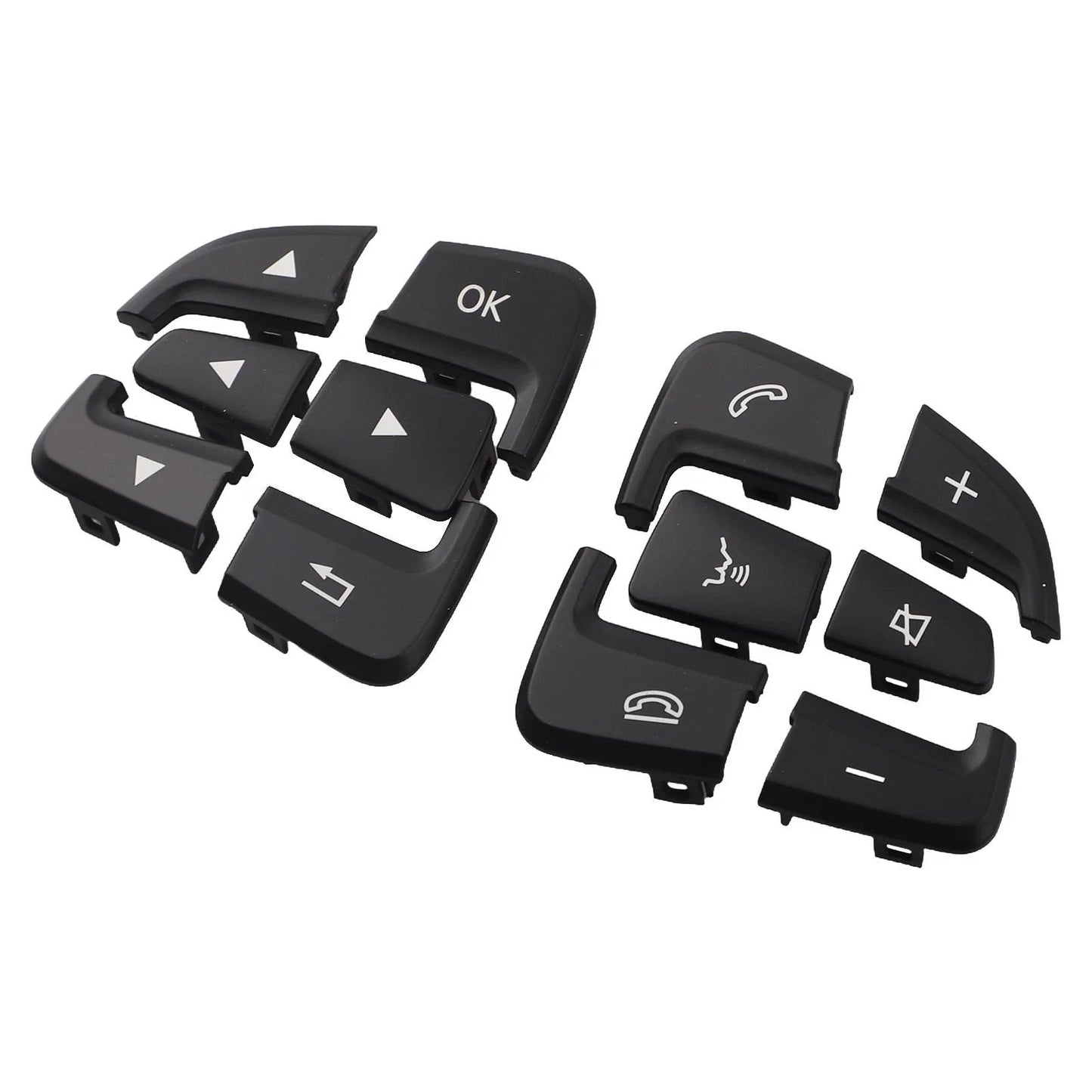 Steering Wheel Switch Cover Set for Mercedes-Benz A-Class/B-Class