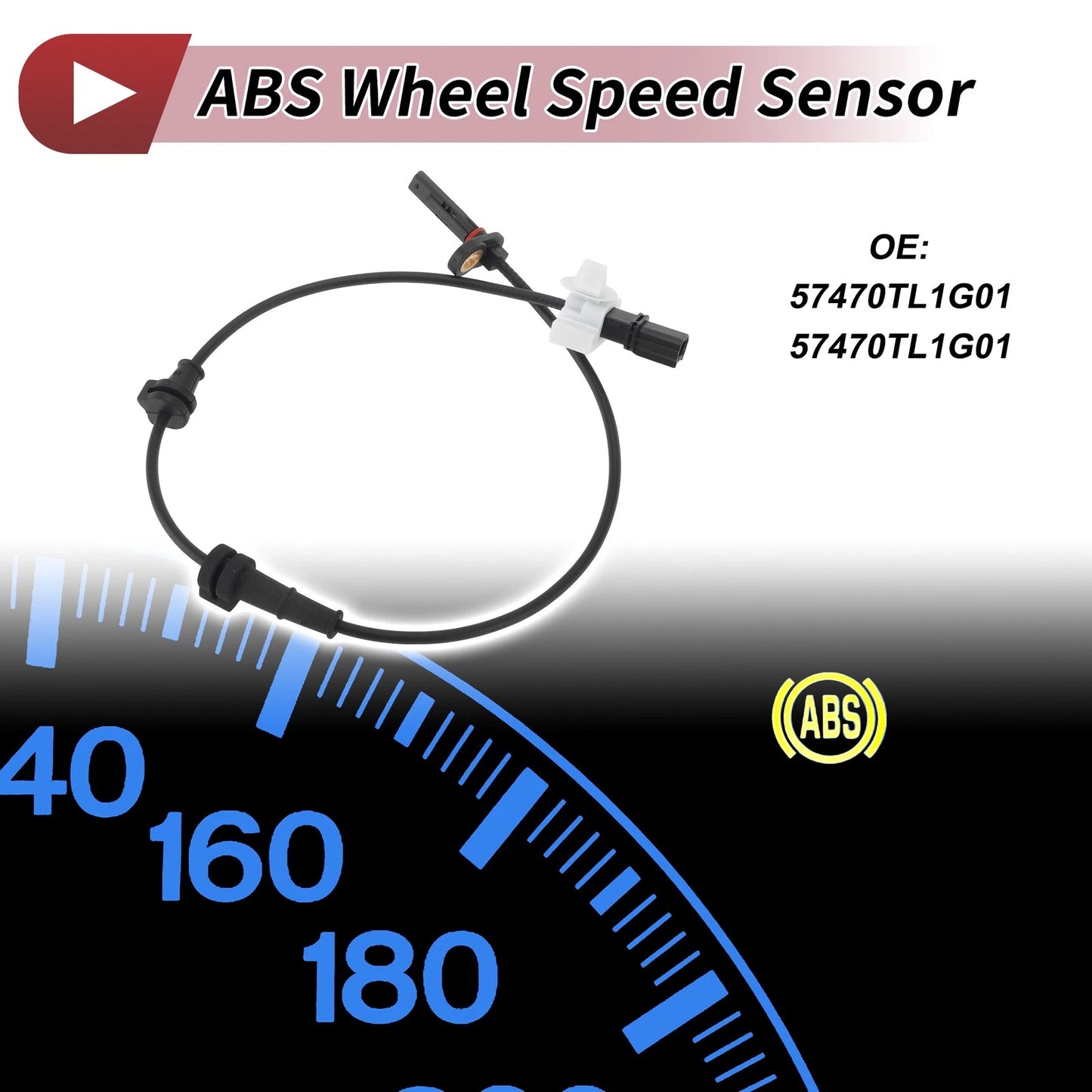 ABS Wheel Speed Sensor No. 57470TL1G01 for Honda Accord (2008–2012)