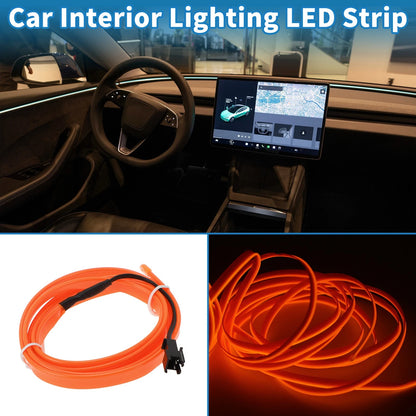 LED Strip Interior Decoration Lighting for Universal Cars (USB 5V)