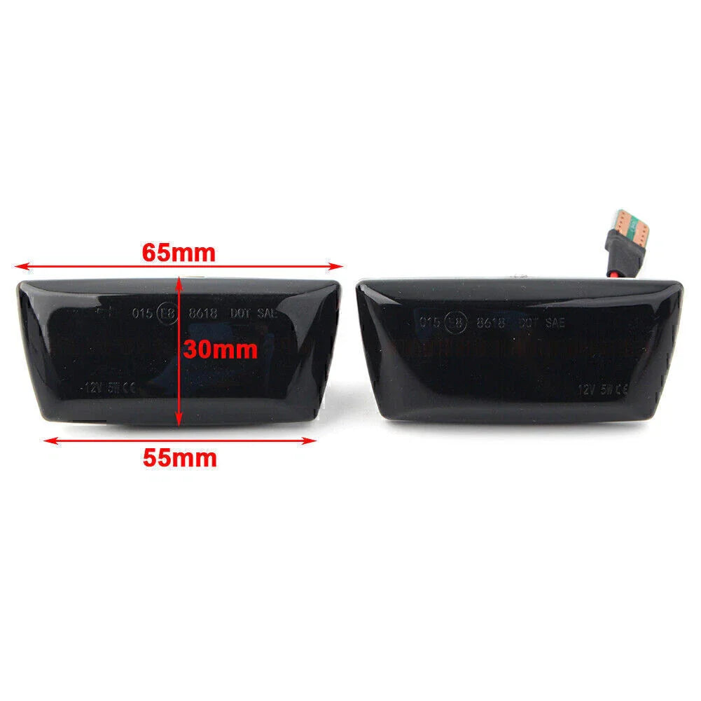 Dynamic LED Side Marker Lights for Opel Astra H, Zafira B, Insignia A (2004-2019)