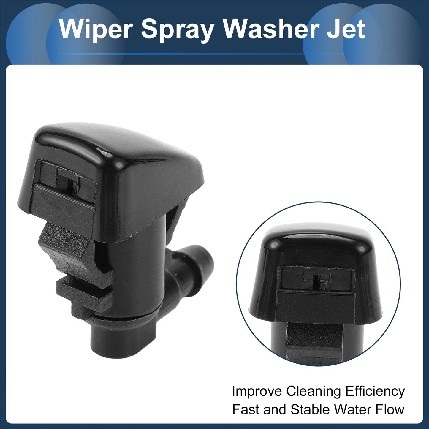 Windshield Washer Nozzle with Gasket
