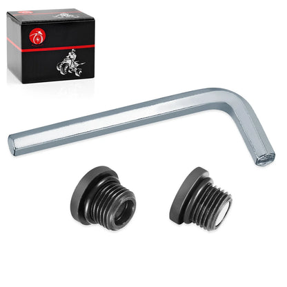Front Diff Fill & Drain Plug Kit w/Tool for Polaris RZR
