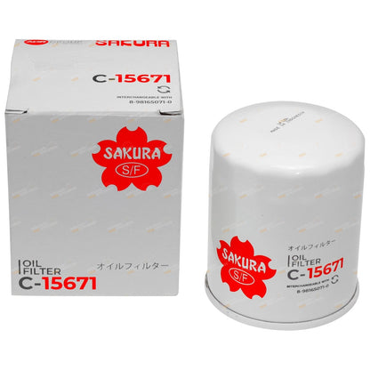 Engine Oil Filter for Isuzu MU-X (2013–2019)