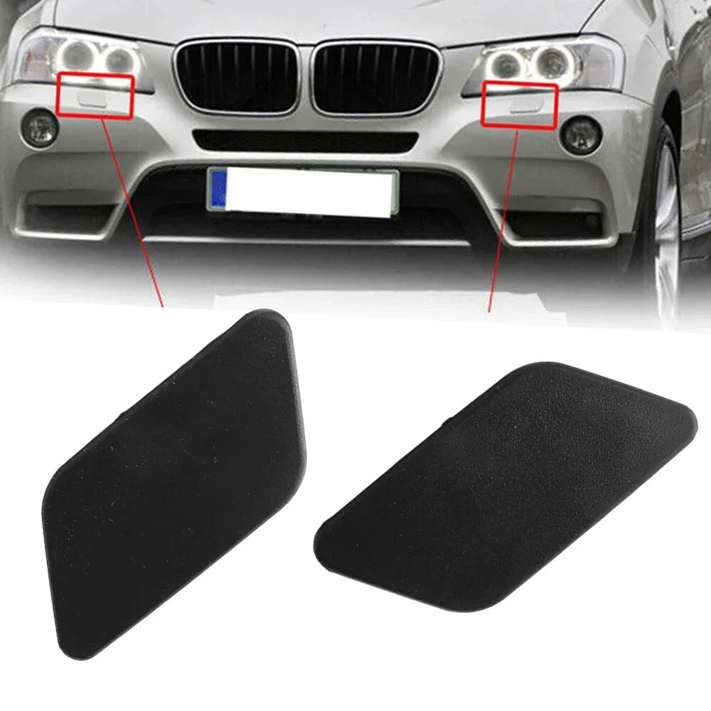 Headlight Washer Nozzle Cover Caps for BMW X3 F25 (2011-2014)