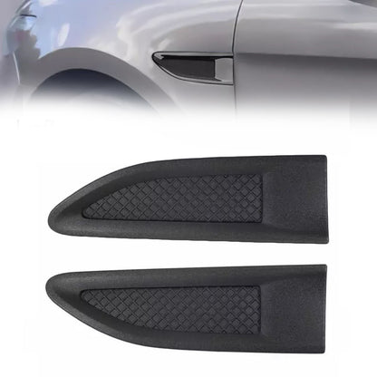 Pair Front Mudguard Vent Molding Insert for Ford Taurus (2013–2019)