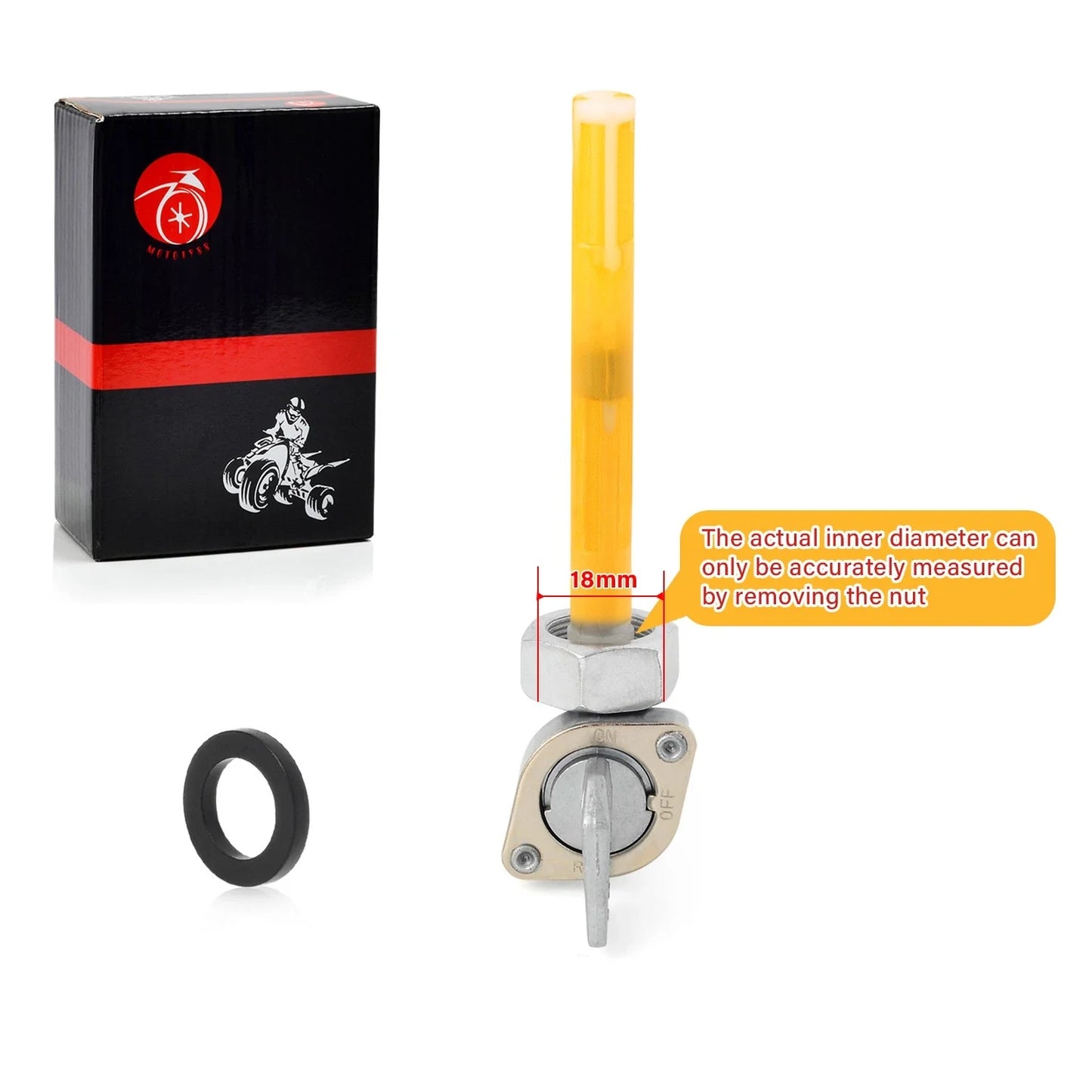 Fuel Valve Petcock 18x1.0mm for HONDA CB750C (1980–1984)