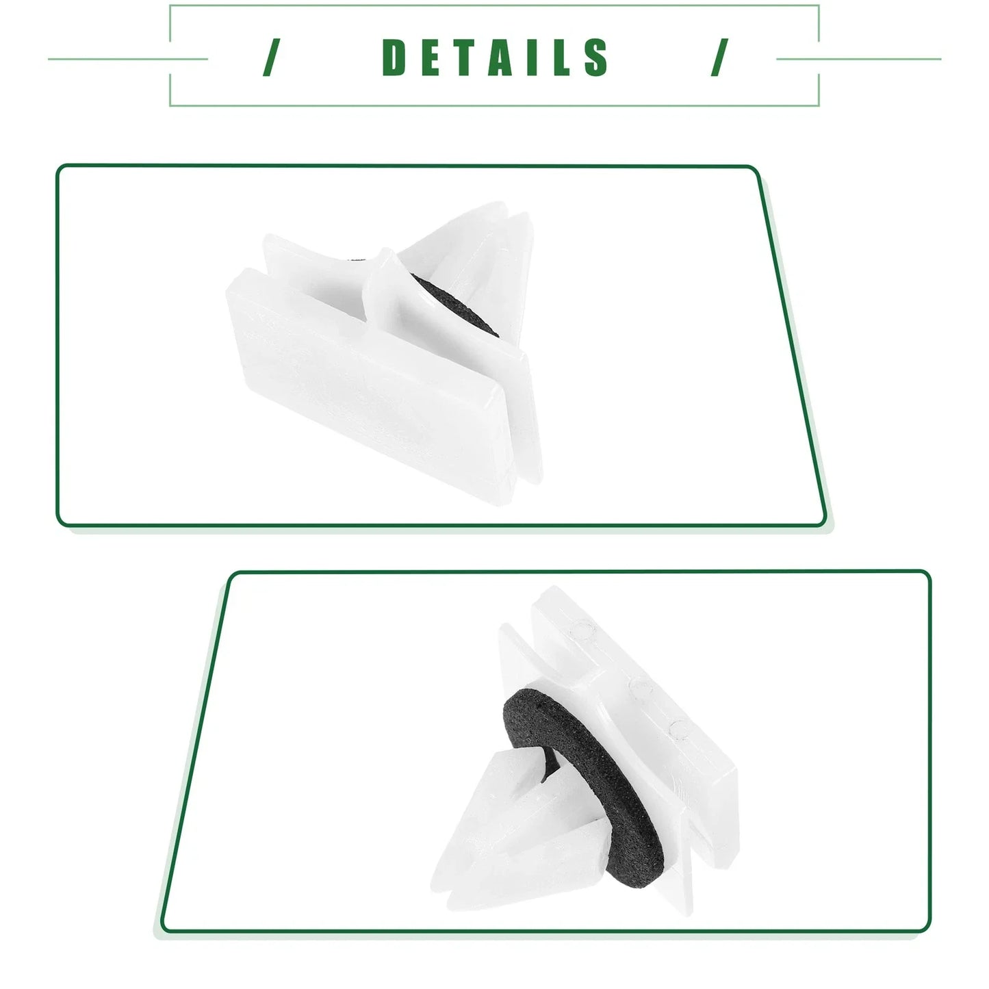 40 x Rocker Panel Clips for Chevrolet Avalanche (2007-2013)