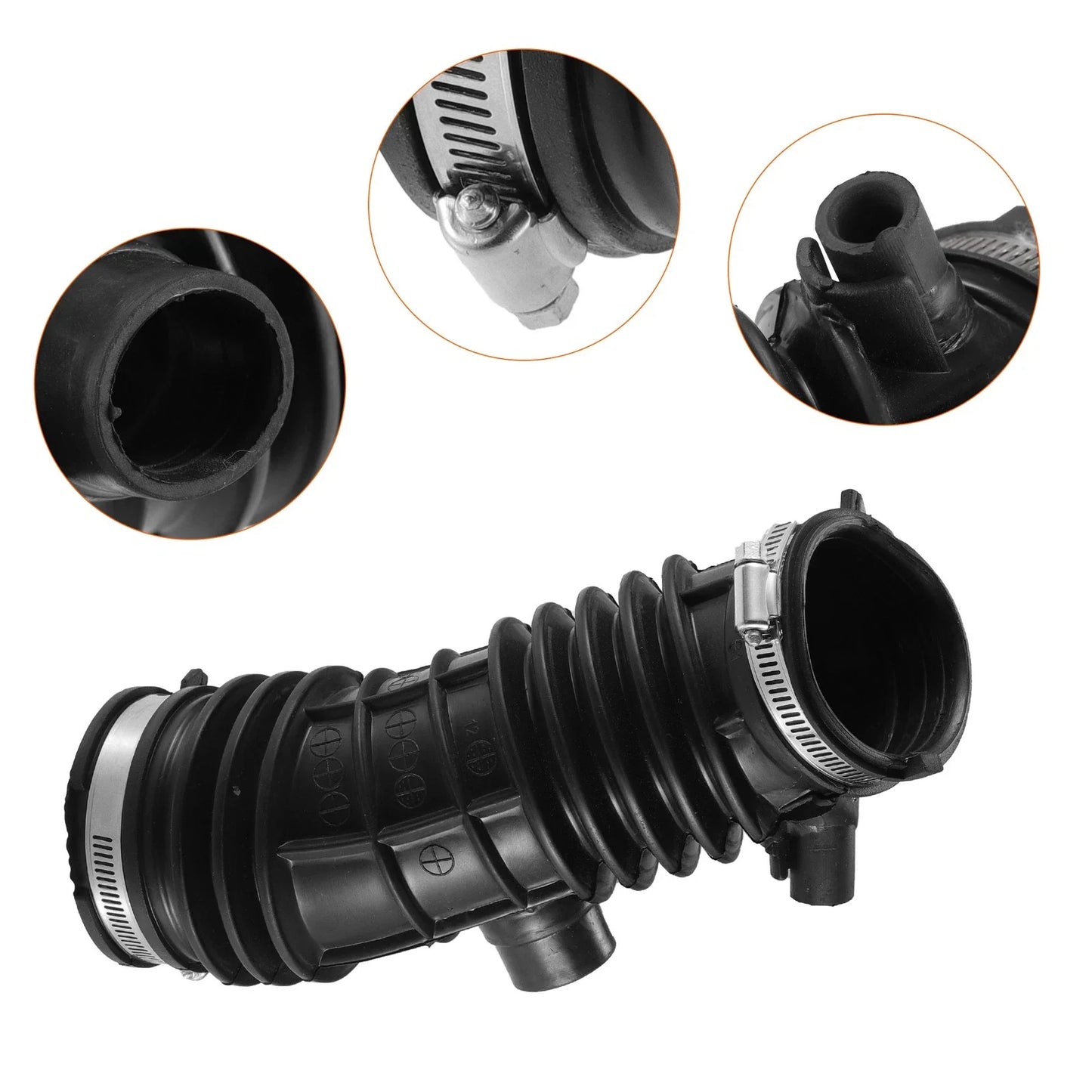 Engine Air Intake Hose for Honda Accord (2013-2016) - Black
