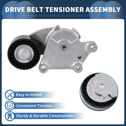 Belt Tensioner for Citroen C1 (2005–2014) No. 9640053280/5751F9 Metal