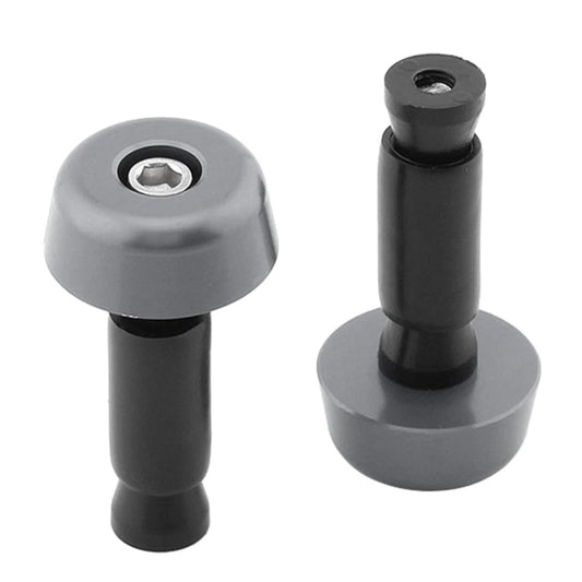 0.5in Handlebar Hand Grips & End Caps for Universal Motorcycle