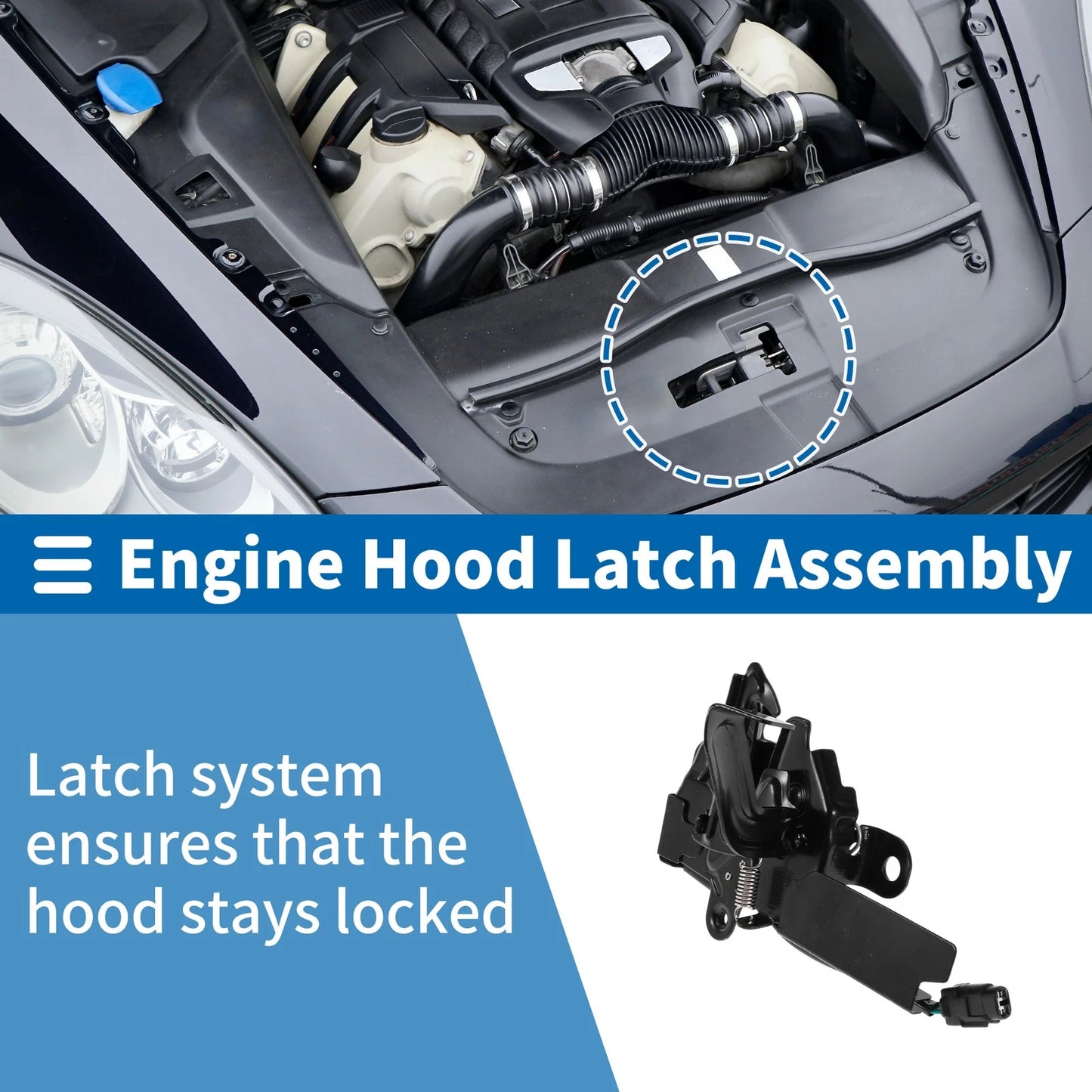 Hood Latch Assembly for Toyota Avalon (2019–2023) No. 5351007040