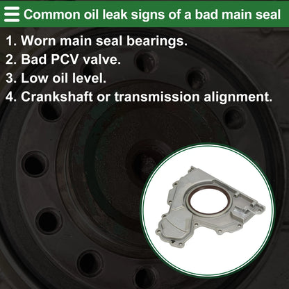 Rear Crankshaft Oil Seal with Flange for Land Rover Range Rover (2016–2021)